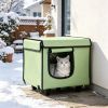 Elevated Heated Cat House