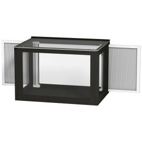 Catio Outdoor Cat Enclosure 25"â€'41" Outdoor Cat House for Sunbathing, Napping & Overlooking