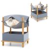 2-Tier Cat Condo with Hammock
