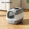 The spacecraft has a fully enclosed cat litter box at the top, equipped with a special cat litter pad