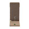 Indoor Cat Scratching Board for Small to Large Cat, Corrugated Board-Covered Cat Scratcher, Cat Scratching Pad with Bell and Built-in Toy