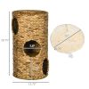 Cat Condo Tower 3 Story Indoor Kitty House with Removable Cushions Beige