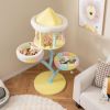 Multi-Layer Cat Tree with 2 Removable Perches Scratching Posts