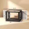 Catio Outdoor Cat Enclosure 25"â€'41" Outdoor Cat House for Sunbathing, Napping & Overlooking