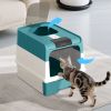 blueMagic Cube Cat litter box - Easy to operate, enjoy a pure life | Easy to clean, silent design, preferred for multi cat families