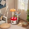 1PC 35 Inch Tall Cat Tower with Sisal Scratching Posts Cat Condo and Padded Platforms