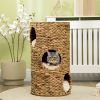 Cat Condo Tower 3 Story Indoor Kitty House with Removable Cushions Beige
