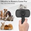 Self Cleaning Slicker Brush - Skin Friendly Deshedding Grooming Tool for Dogs & Cats, Suitable for Shedding & Haired Pets