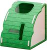 Triangle Felt Cat House for Indoor Cats,Stackable Corner Cat Bed Cave for Cats Up to 22 Lbs,14"x14"x12" Covered Cat Tunnel Hideaway Condo