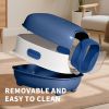 E-type fully enclosed large space cat litter box, odor proof and splash proof cat toilet